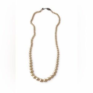 Classic Cream Pearl Strand Necklace